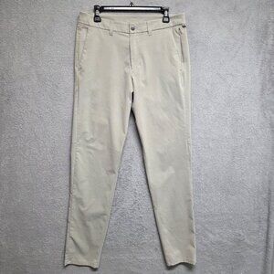 Lululemon Pants Mens 32x32 Beige Ventlight Commission ABC Slim Chino Casual